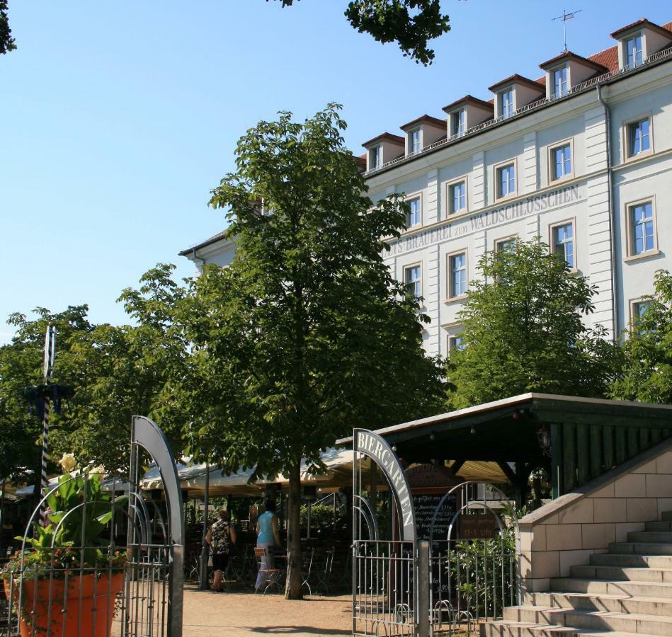 Hotel Am Waldschloesschen - Brauhaus Dresden Exteriör bild